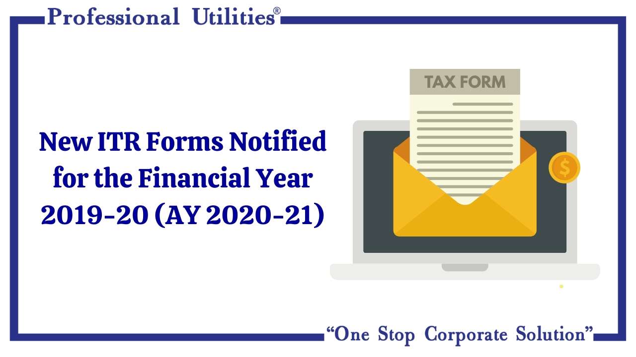new ITR Forms AY 20-21-min